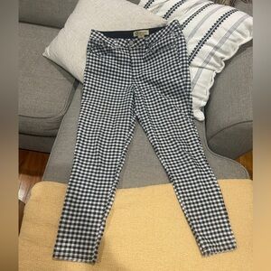 Black and White Checkered Pants